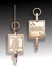 Medium Phi Beta Kappa Key Pin